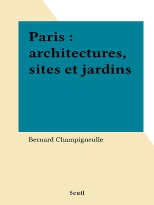 cover image of Paris